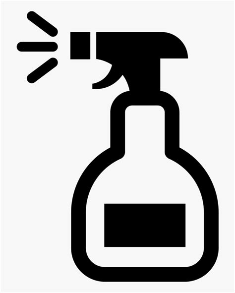 Spray Bottle Clipart Png A Bottle Is A Rigid Container With A Neck