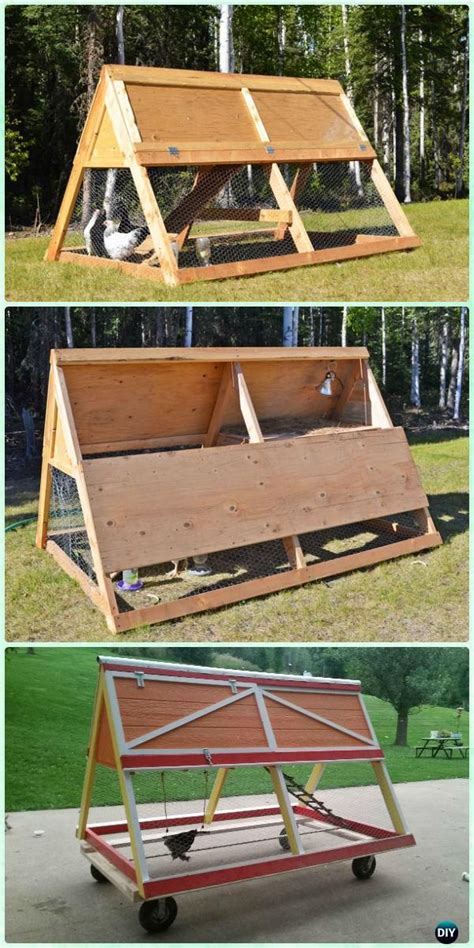 Build yourself a diy chicken house with these free chicken coop plans that make a coop in just about every size and shape. DIY Wood Chicken Coop Free Plans | A frame chicken coop ...