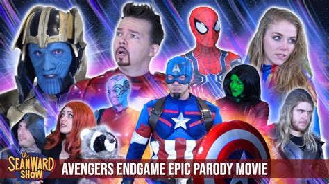 Avengers Endgame Epic Parody Movie The Sean Ward Show Youtube