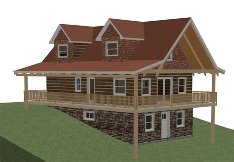 Architecturelog Cottage House Plans With Walkout Basement With