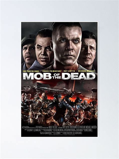 Mob Of The Dead Movie Poster Poster For Sale By Crescentpon3 Redbubble