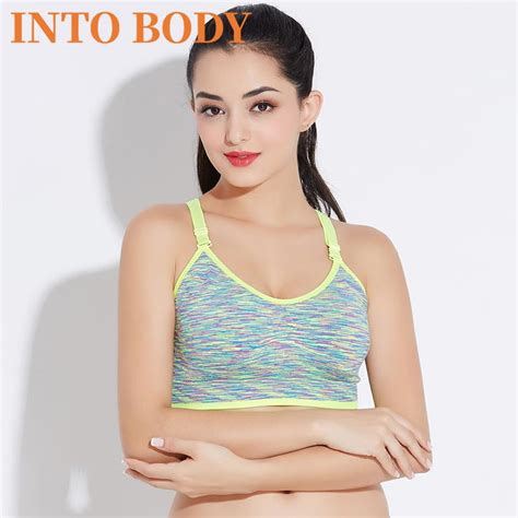 buy women s sports bra without steel ring shockproof breathable gather underwear yoga running