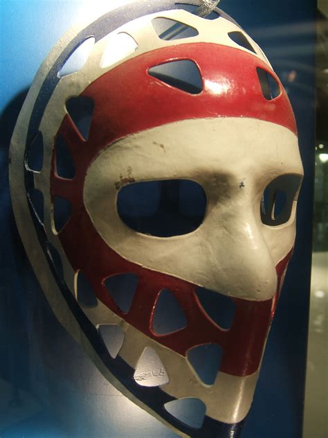 Mask Of Ken Dryden Who Had A Relatively Short But Incredibly