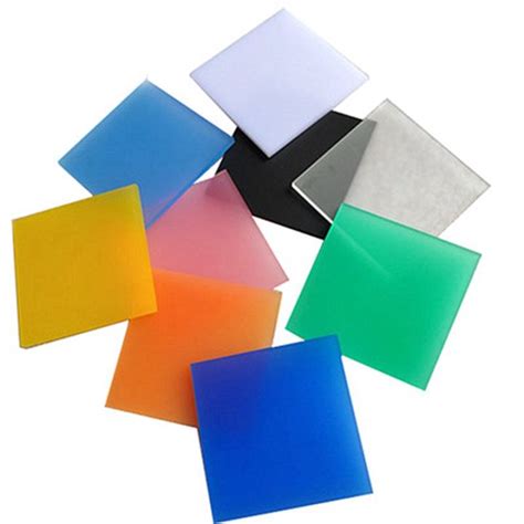 3mm One Sided Frosted Acrylic Acrylic Plexiglass Colored Sheet