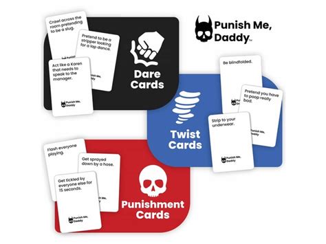 Punish Me Daddy Card Game Tmz