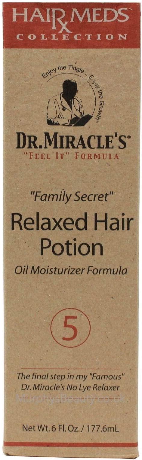 Dr Miracles Relaxed Hair Potion Oil Moisturizer Formula
