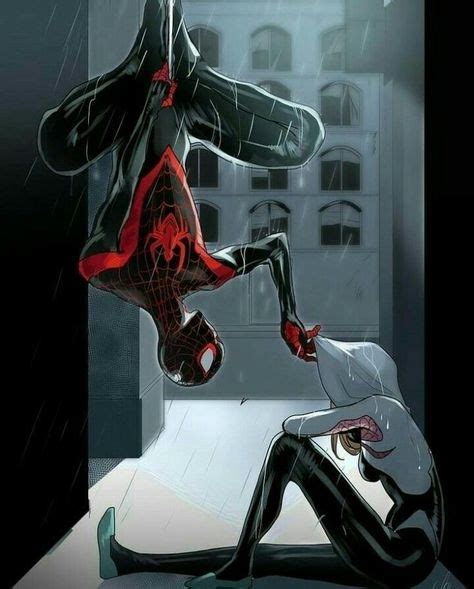 Solo Fotos De Miles Morales Y Gwen Stacy En 2020 Spiderman Dibujos Animados Gwen Spider
