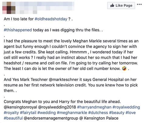Meghan Markles Old Résumé And Headshot Resurface Online Daily Mail Online