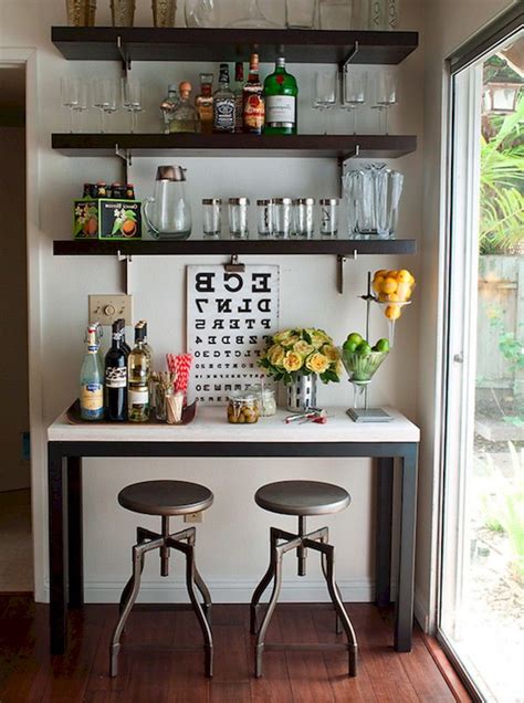 80 Incredible Small Dining Room Design And Decor Ideas Home Bar Decor
