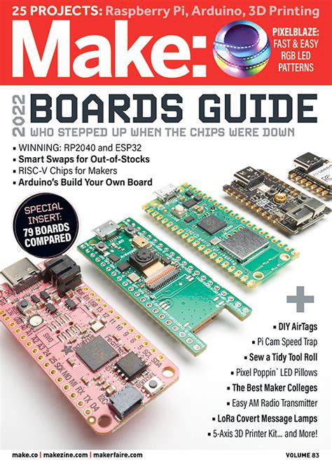 Make Volume 83 — 2022 Boards Guide Make Diy Projects And Ideas For