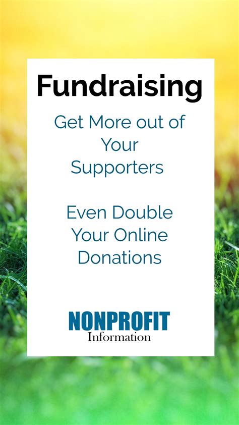 How To Increase Online Donations Nonprofit Resouces Online