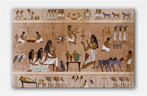 marriage in ancient egypt art poster print office and home etsy uk