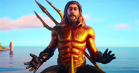 Aquaman Fortnite Skin Now Available How To Find Trident Location