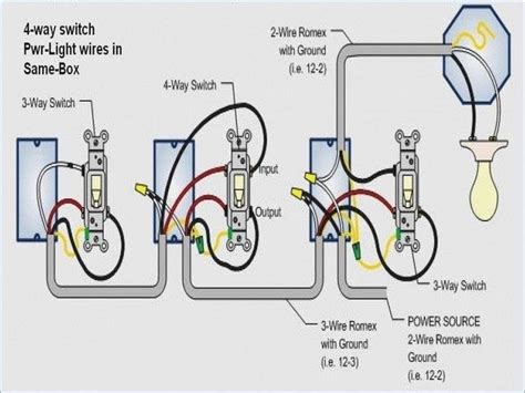3 Way Electrical Wiring 3 Way Switch Wiring Diagrams Do It Yourself