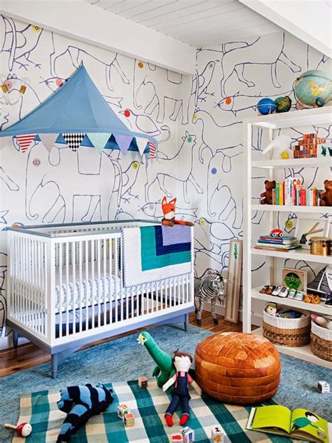 41 Awesome Kids Rooms With Wallpapers Kidsomania