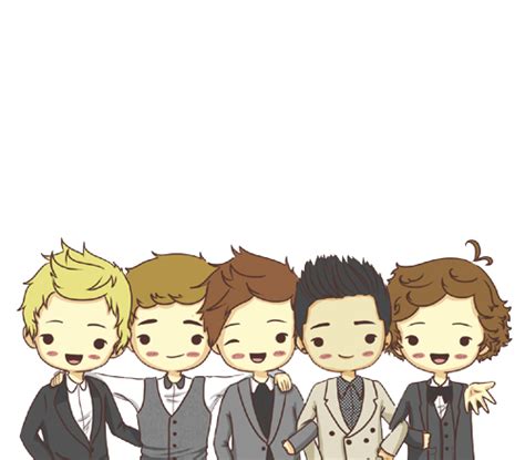 one direction caricatura png by tutosbyflor on DeviantArt