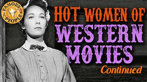 Hot Women Of Western Movies Youtube