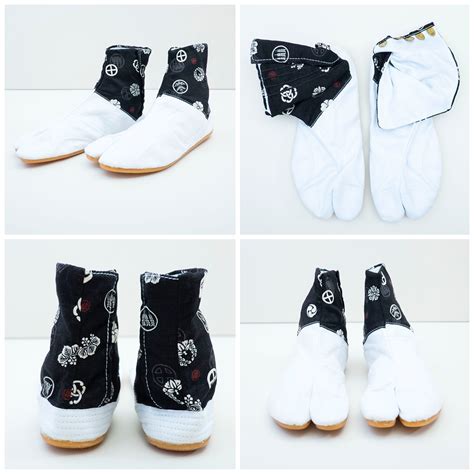 Jikatabi's are minimalist shoes/boots that are healthy alternative to regular shoes. Nikko White Kamon Japonista Sole Jika Tabi Shoes | Tabi ...
