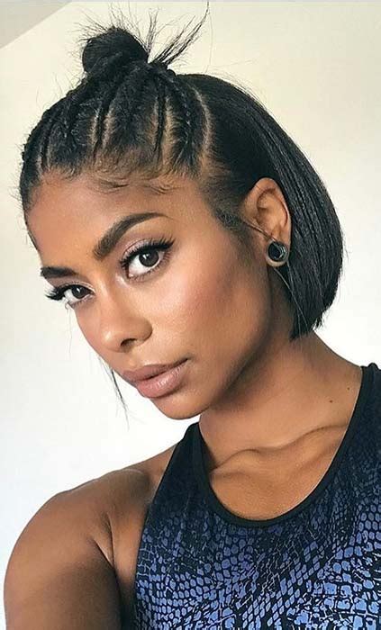 Below, we've collected some major short hair braid inspiration with the help of celebrity hairstylist lacy redway and master braider niani b. 23 Quick and Easy Braids for Short Hair | Page 2 of 2 ...