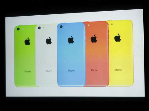 It S Official Apple S New Cheap Iphone Is The Iphone 5c Available In 5 Colours Business