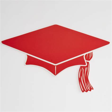 Red Graduation Cap Clip Art Clipart Best