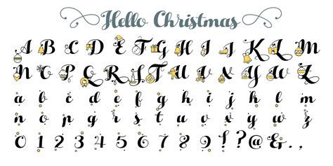 Hello Christmas Font Fontspring