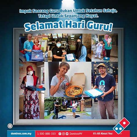 Teachers' day in malaysia is held annually on may 16. Teachers' Day: Domino's honours teachers with free pizzas ...