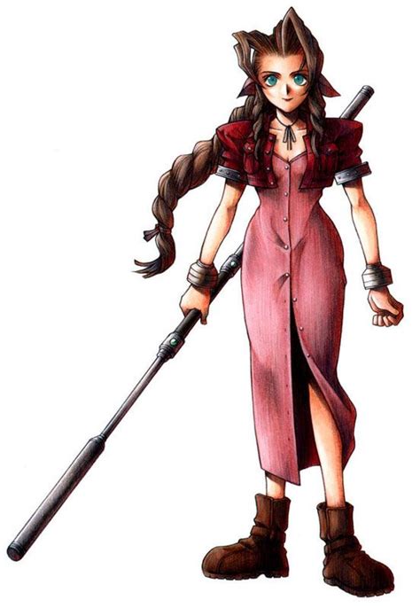 Aerith Gainsborough Characters Art Final Fantasy VII Final