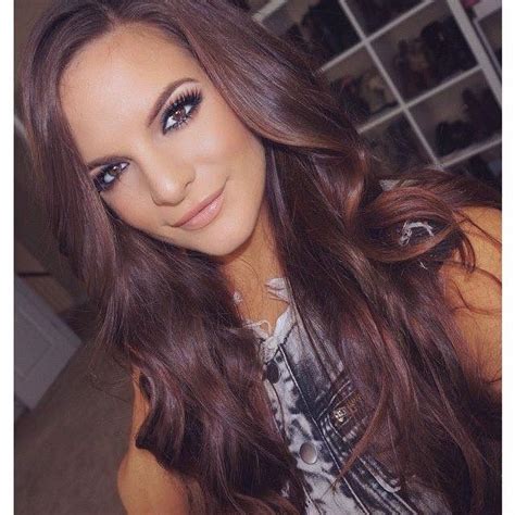 If you need to lighten your hair first, try the l'oréal paris colorista bleach. Medium violet brown hair | Winter hair color trends ...
