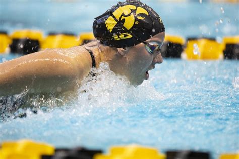 Iowa Womens Swimming And Diving Breaks Records At Big Ten
