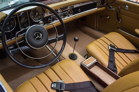 190sl Leather Interior Flickr Photo Sharing