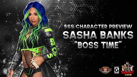 Character Preview Sasha Banks Boss Time Gameplay Wwe Champions Youtube