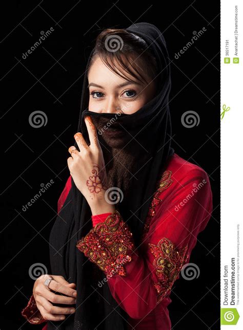 Muslim Girl Stock Image Image 36517191