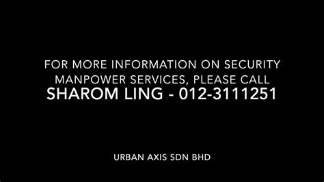 Natural green nation sdn bhd. Sharom Ling (Security Guard Services - Urban Axis Sdn Bhd ...