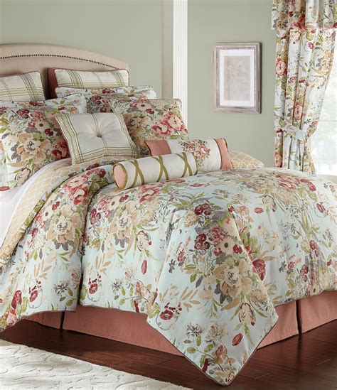 rose tree lorraine floral comforter set dillards