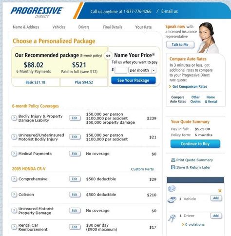 Progressive Car Auto Quote - CARCROT