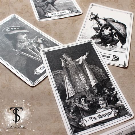 Victorian Tarot Vintage Tarot Cards Deck 80 Cards Etsy