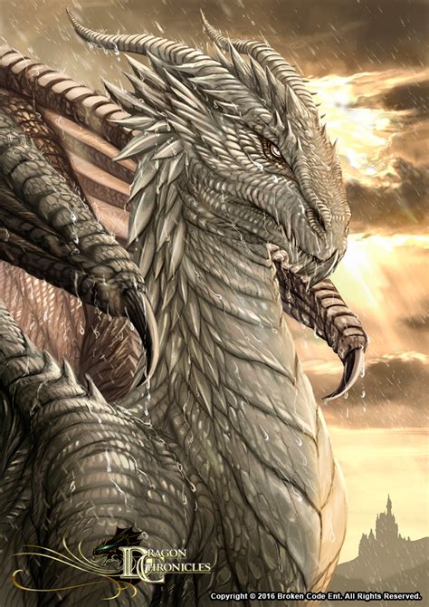 Dragon Chronicles White Dragon By Robertcrescenzio On Deviantart