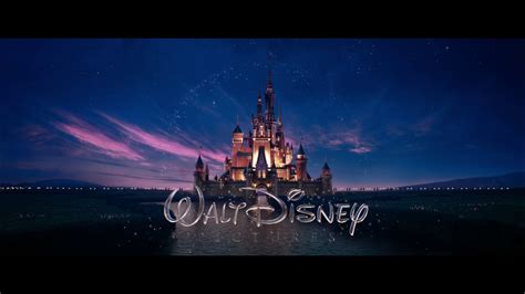 Walt Disney Pictures And Pixar Animation Studios Logo Celebrating The