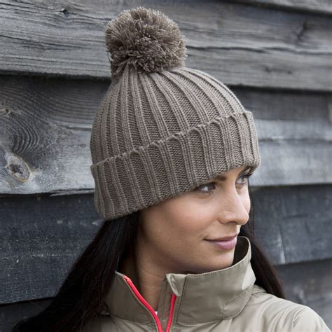 knitted bobble hat by red lilly | notonthehighstreet.com