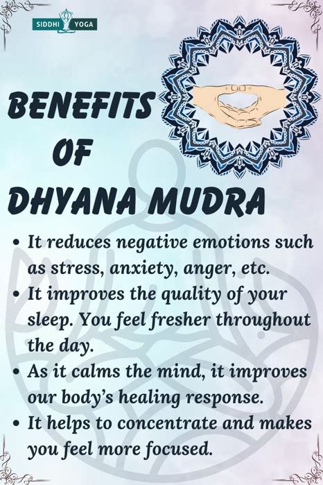 Dhyana Mudra Meaning Benefits And How To Do Siddhi Yoga