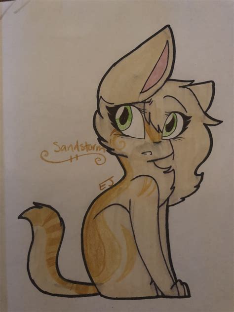Maybe you would like to learn more about one of these? Sandstorm! | Warrior cats art, Warrior cat drawings, Warrior cats