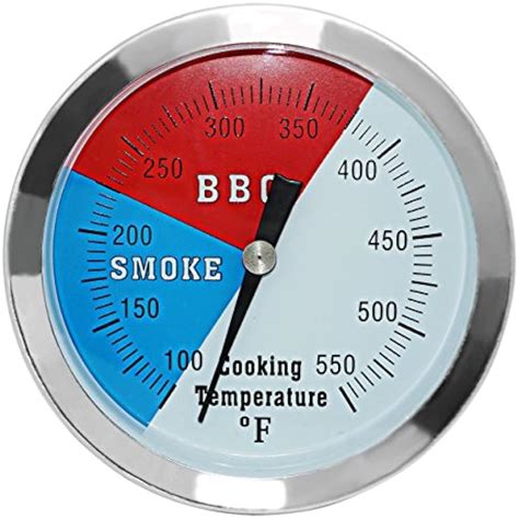 3 18 Inch Barbecue Charcoal Grill Smoker Temperature Gauge Pit Bbq