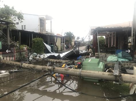500.000 dân đang trong diện phải di dời khi bão đổ bộ. Thiệt hại do bão số 5: 1 người chết, 29 người bị thương ...