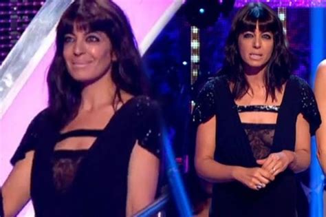 Braless Claudia Winkleman Branded Inappropriate By Strictly Fans As