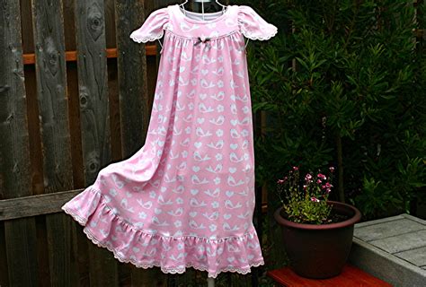 Girls Nightgown Size 6 100 Cotton Knit Pink Pajamas