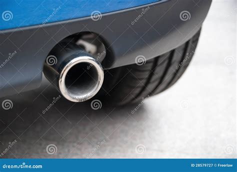 Exhaust Pipe Stock Image Image Of Damage Fumes Green 28579727