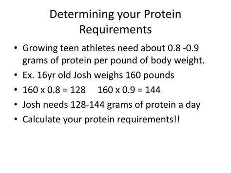How much protein per day to lose weight? PPT - Sports Nutrition PowerPoint Presentation - ID:1603141