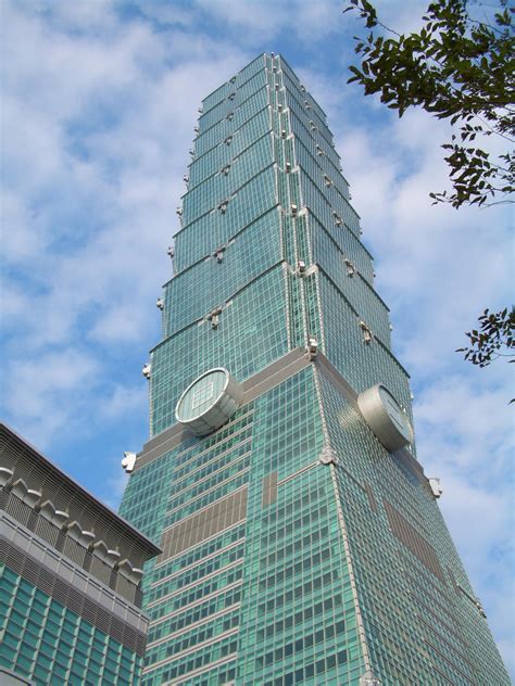Soar up to the 89th floor with the world fastest elevator and. Taipei 101 (Taipei, 2004) | Structurae