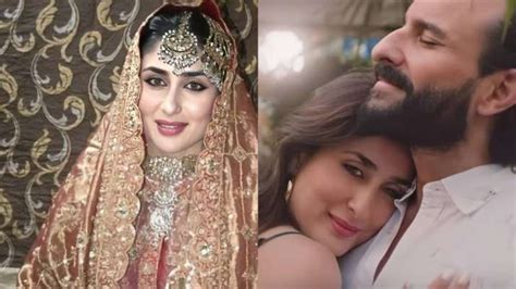 Kareena Kapoor Khan Wedding Pictures Kareena Kapoor And Saif Ali Khan Marriage Photos